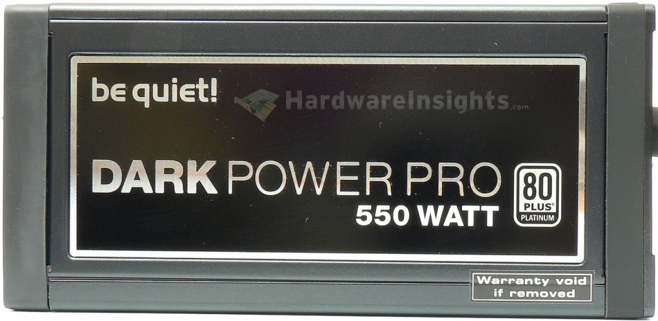 Be Quiet! Dark Power Pro P11 550 W side view